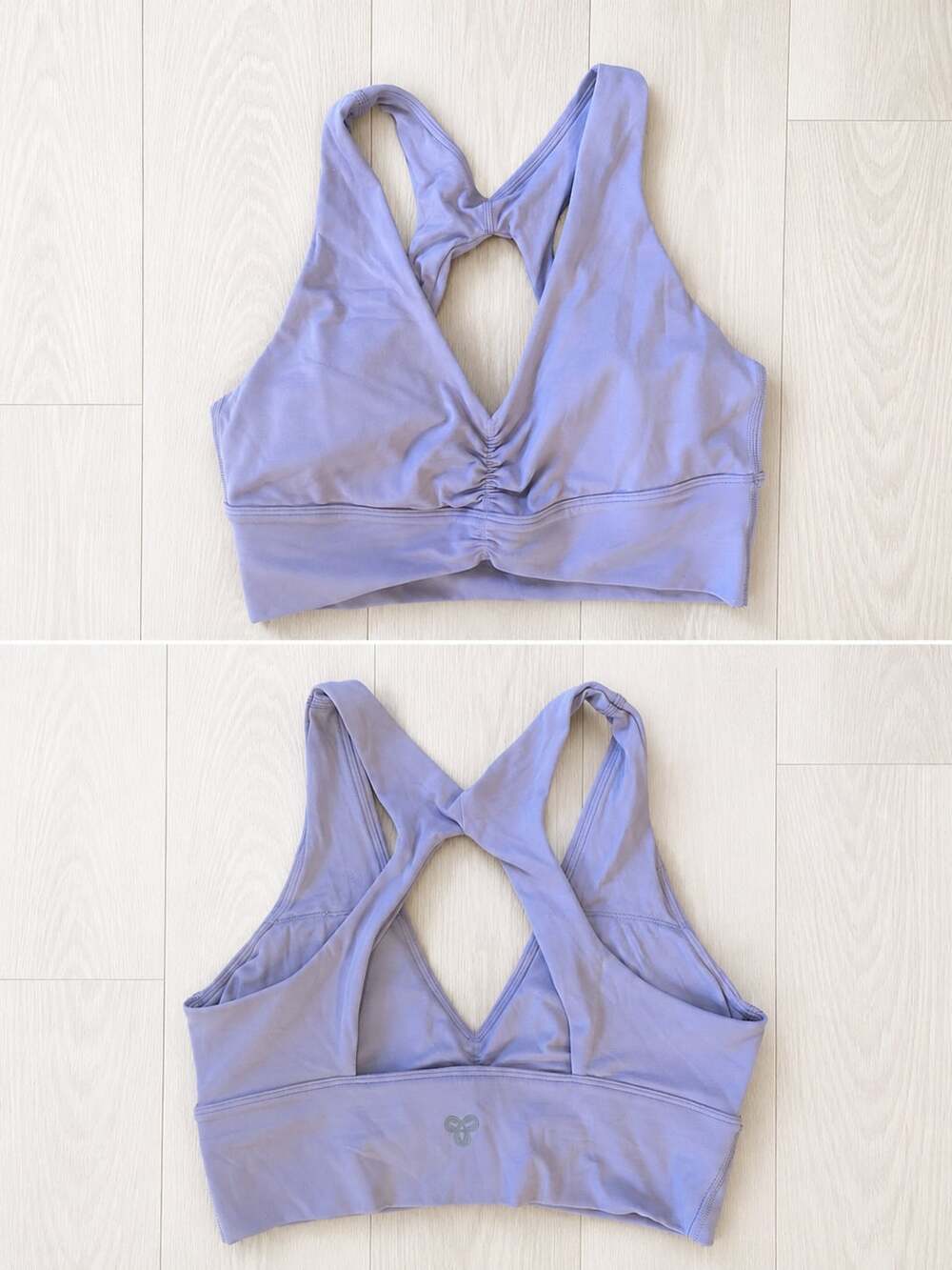 Aritzia Golden TnaBUTTER Volley Sports Bra in Lilac Purple Women’s Medium